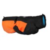 Non-stop dogwear Kabátik Glacier 2.0 (čierno-oranžový, fialový a modrý) (Čierno-oranžový)