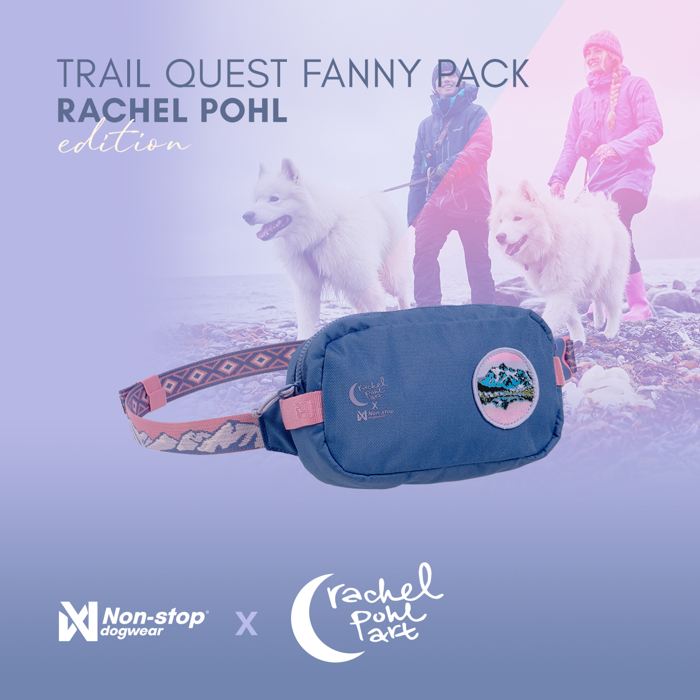 Ľadvinka Trail quest fanny pack Rachel Pohl (Ružová, Teal)