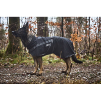 Non-stop dogwear pršiplášť Trekking Raincoat  čierny